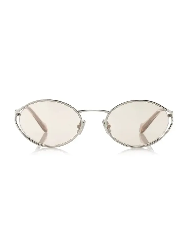 Round-Frame Metal Sunglasses Round-Frame Metal Sunglasses