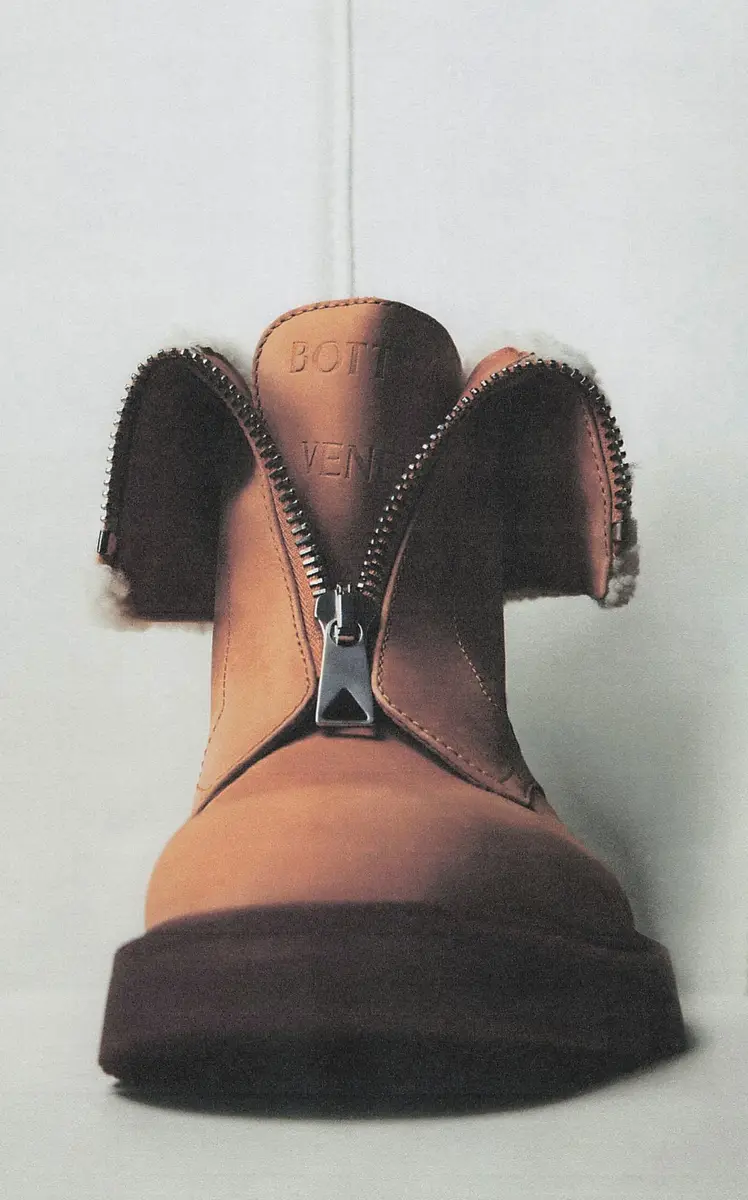 Bottega Veneta Haddock Shearling-Lined Nubuck Ankle Boots | Thumbnail 2 Bottega Veneta Haddock Shearling-Lined Nubuck Ankle Boots | Thumbnail 2