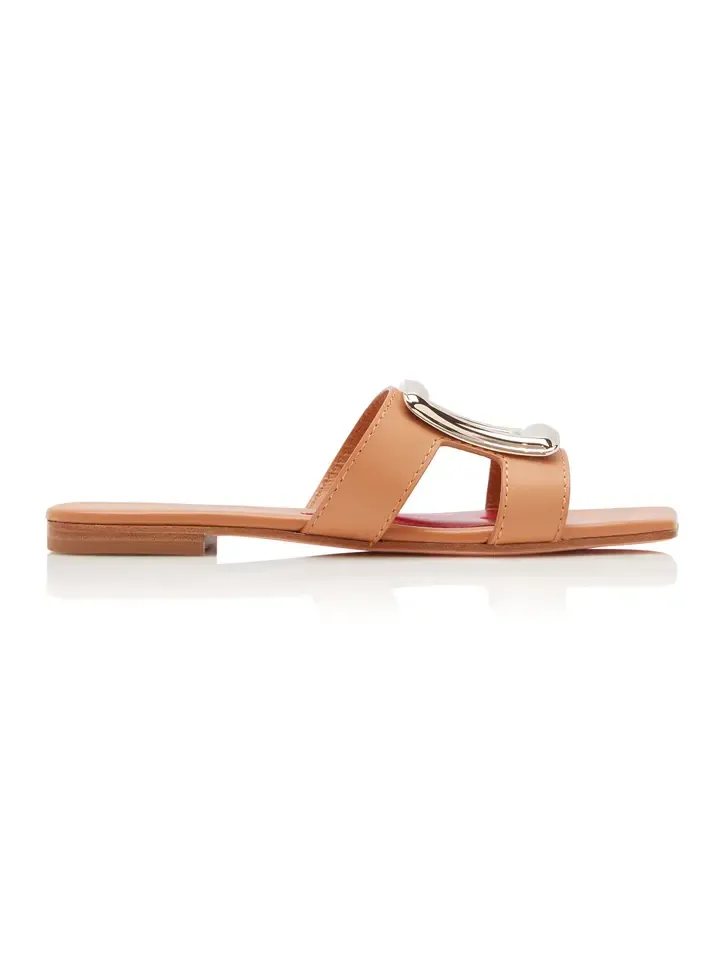 New Metal Leather Sandals New Metal Leather Sandals