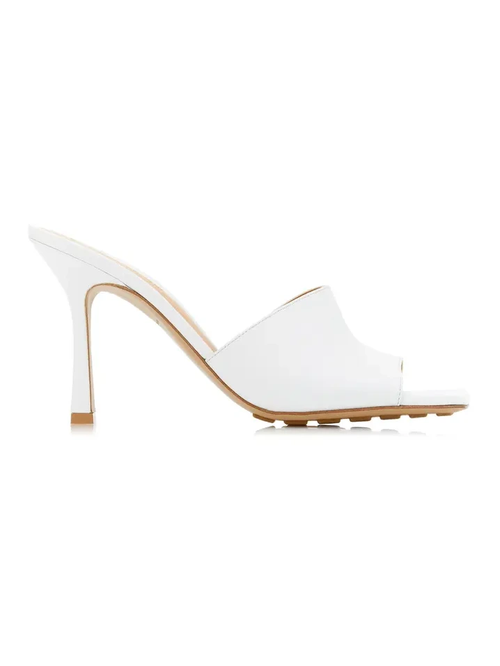 Bottega Veneta Stretch Leather Slide Sandals | Thumbnail 1 Bottega Veneta Stretch Leather Slide Sandals | Thumbnail 1