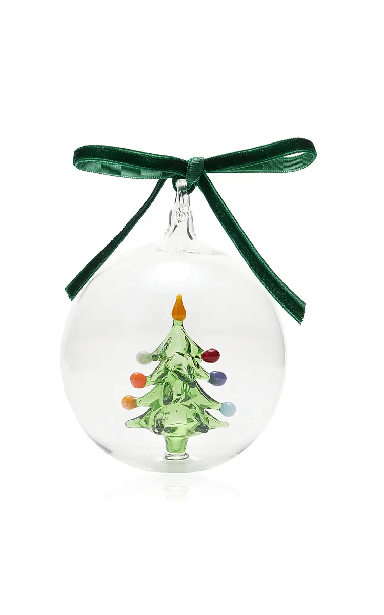 Moda Domus Handmade Glass Christmas Ornament