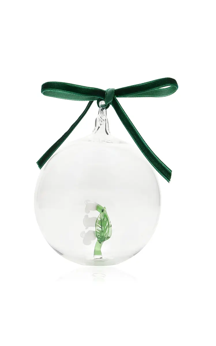 Moda Domus Handmade Glass Christmas Ornament