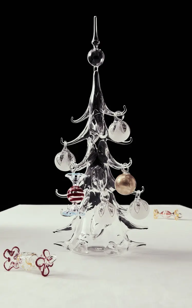 Moda Domus Handmade Glass Christmas Tree | Thumbnail 4