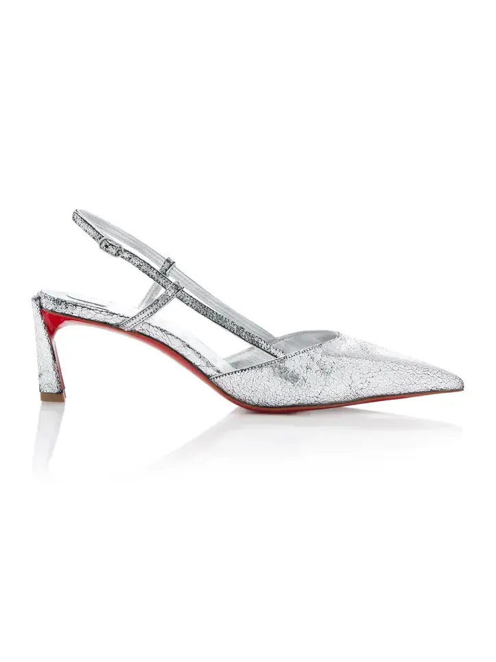 Condoroline 55mm Patent Leather Slingback Pumps Condoroline 55mm Patent Leather Slingback Pumps