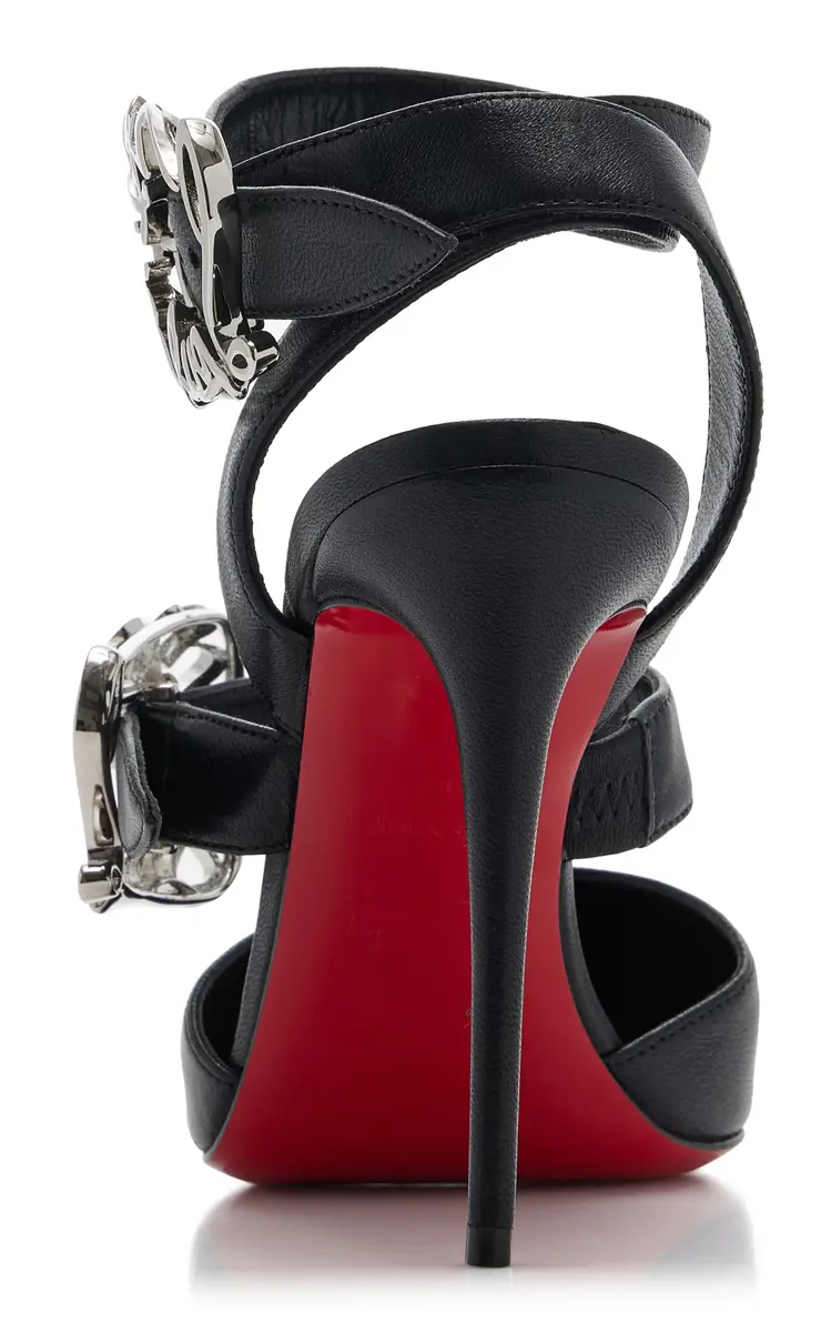 Christian Louboutin Giddylina 100mm Buckle-Detailed Leather Pumps | Thumbnail 4 Christian Louboutin Giddylina 100mm Buckle-Detailed Leather Pumps | Thumbnail 4