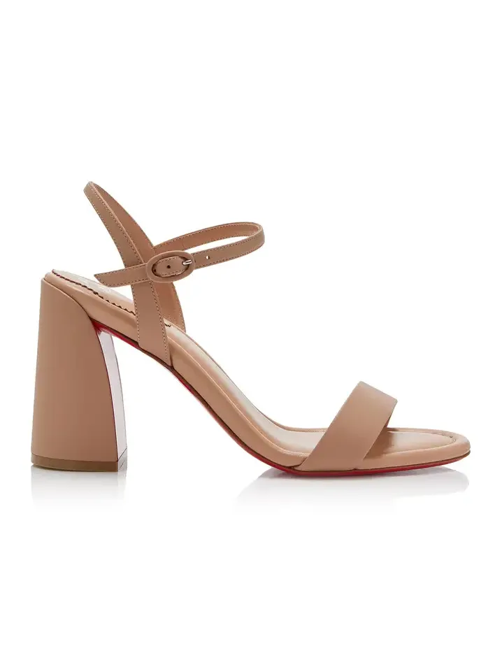 Miss Jane 85mm Leather Sandals