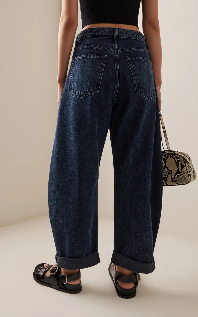 FRAME The Bubble High-Rise Barrel Jeans | Thumbnail 4 FRAME The Bubble High-Rise Barrel Jeans | Thumbnail 4
