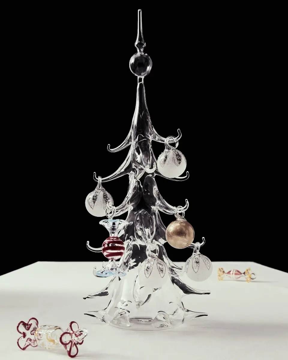 Moda Domus Set-of-Three Glass Candy Ornaments | Thumbnail 3 Moda Domus Set-of-Three Glass Candy Ornaments | Thumbnail 3