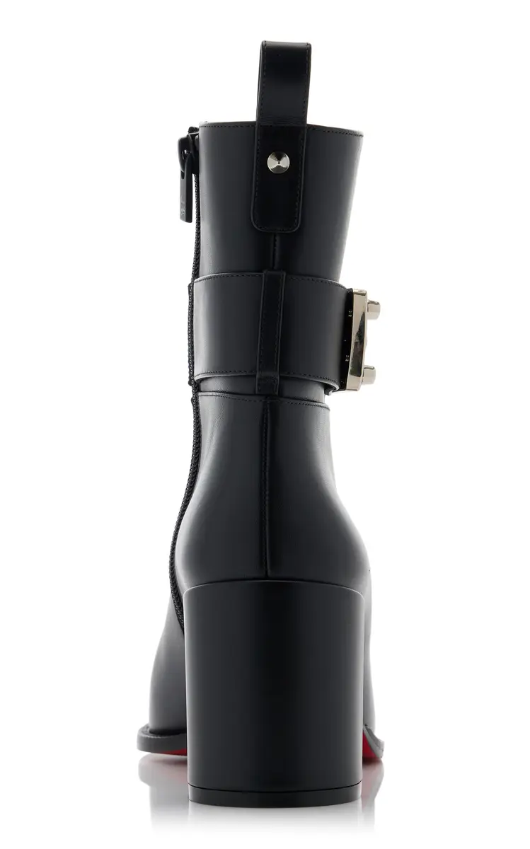 Christian Louboutin Booty Lock 70mm Leather Ankle Boots | Thumbnail 3 Christian Louboutin Booty Lock 70mm Leather Ankle Boots | Thumbnail 3