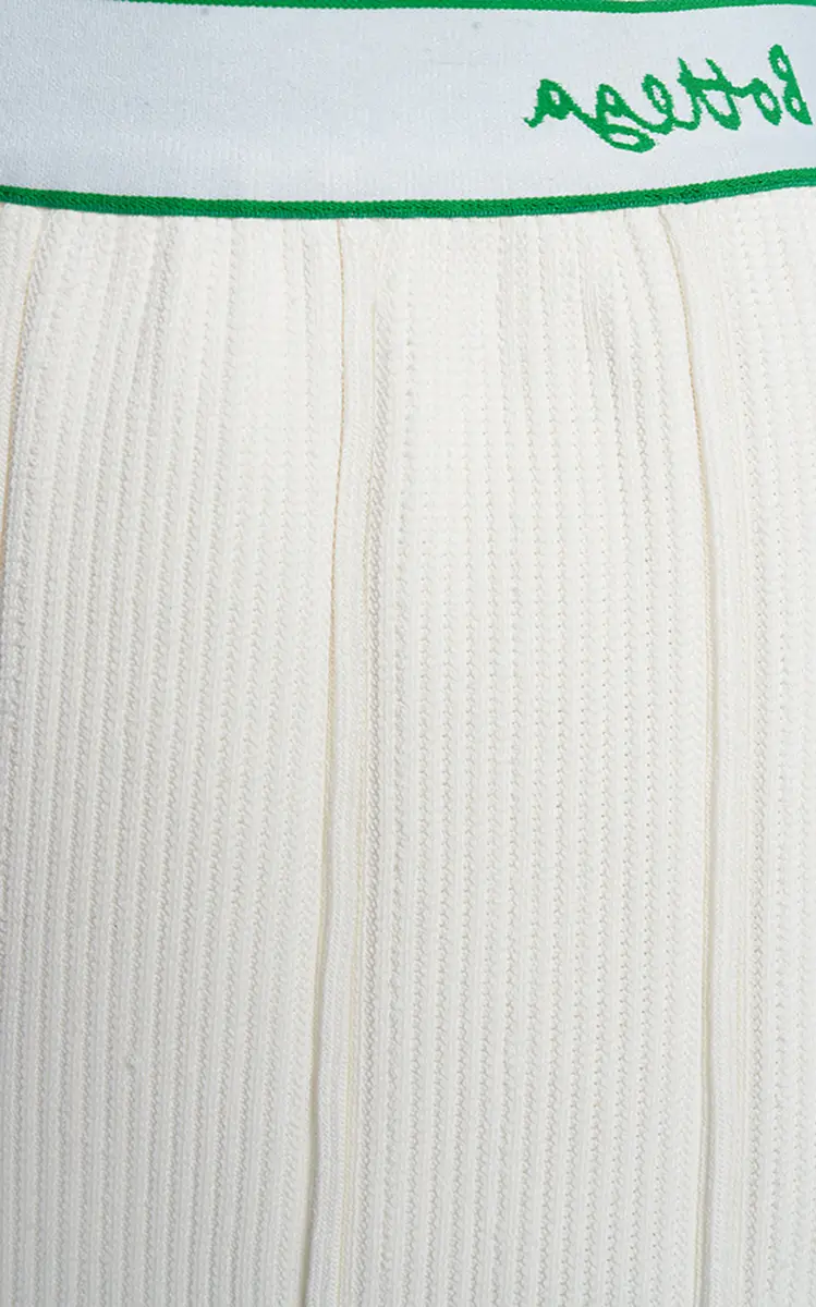 Bottega Veneta Logo-Detailed Lightweight Mini Skirt | Thumbnail 5 Bottega Veneta Logo-Detailed Lightweight Mini Skirt | Thumbnail 5
