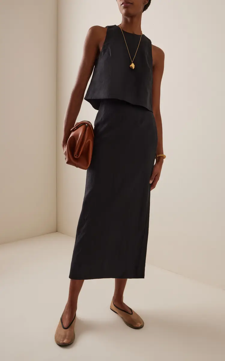 Posse Exclusive Emma Linen Maxi Skirt | Thumbnail 3 Posse Exclusive Emma Linen Maxi Skirt | Thumbnail 3