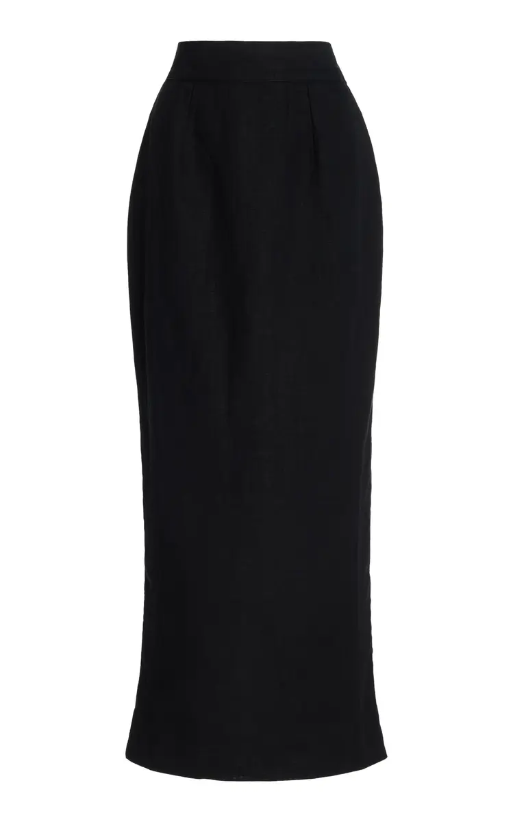 Posse Exclusive Emma Linen Maxi Skirt