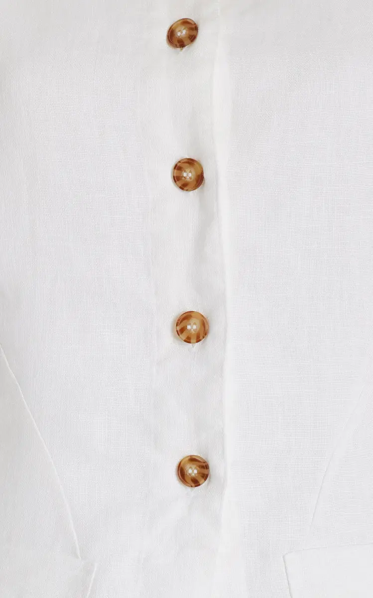 Posse Exclusive Emma Linen Vest | Thumbnail 5 Posse Exclusive Emma Linen Vest | Thumbnail 5