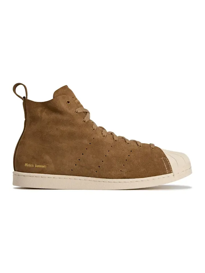 Adidas x Wales Bonner WB Superstar Hi Suede Sneakers