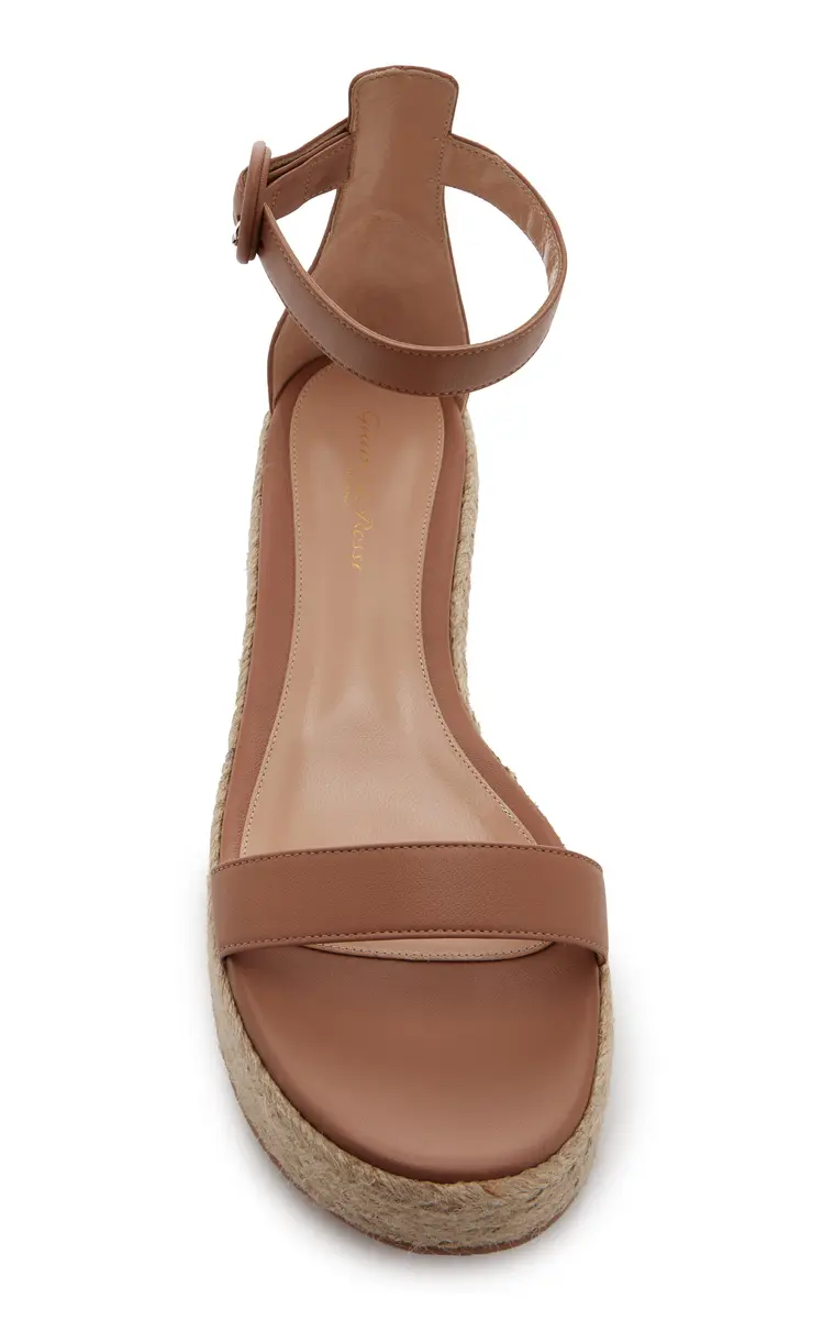 Gianvito Rossi Leather Platform Sandals | Thumbnail 3 Gianvito Rossi Leather Platform Sandals | Thumbnail 3