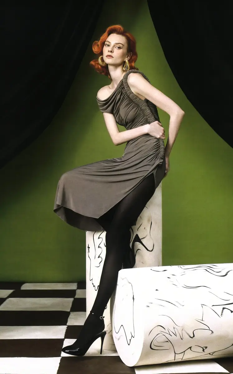 ALAÏA Asym Asymmetric Stretch-Jersey Midi Dress | Thumbnail 7