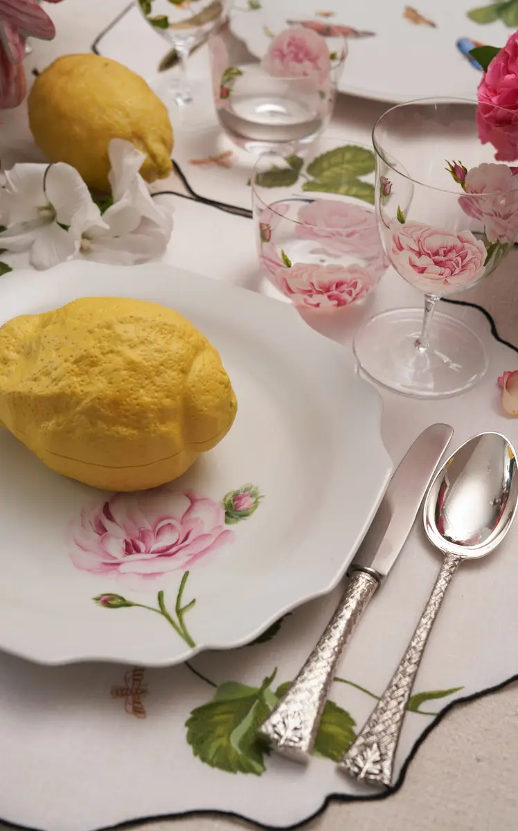 Giambattista Valli Home Painted Porcelain Dinner Plate - Multi | Thumbnail 2 Giambattista Valli Home Painted Porcelain Dinner Plate - Multi | Thumbnail 2