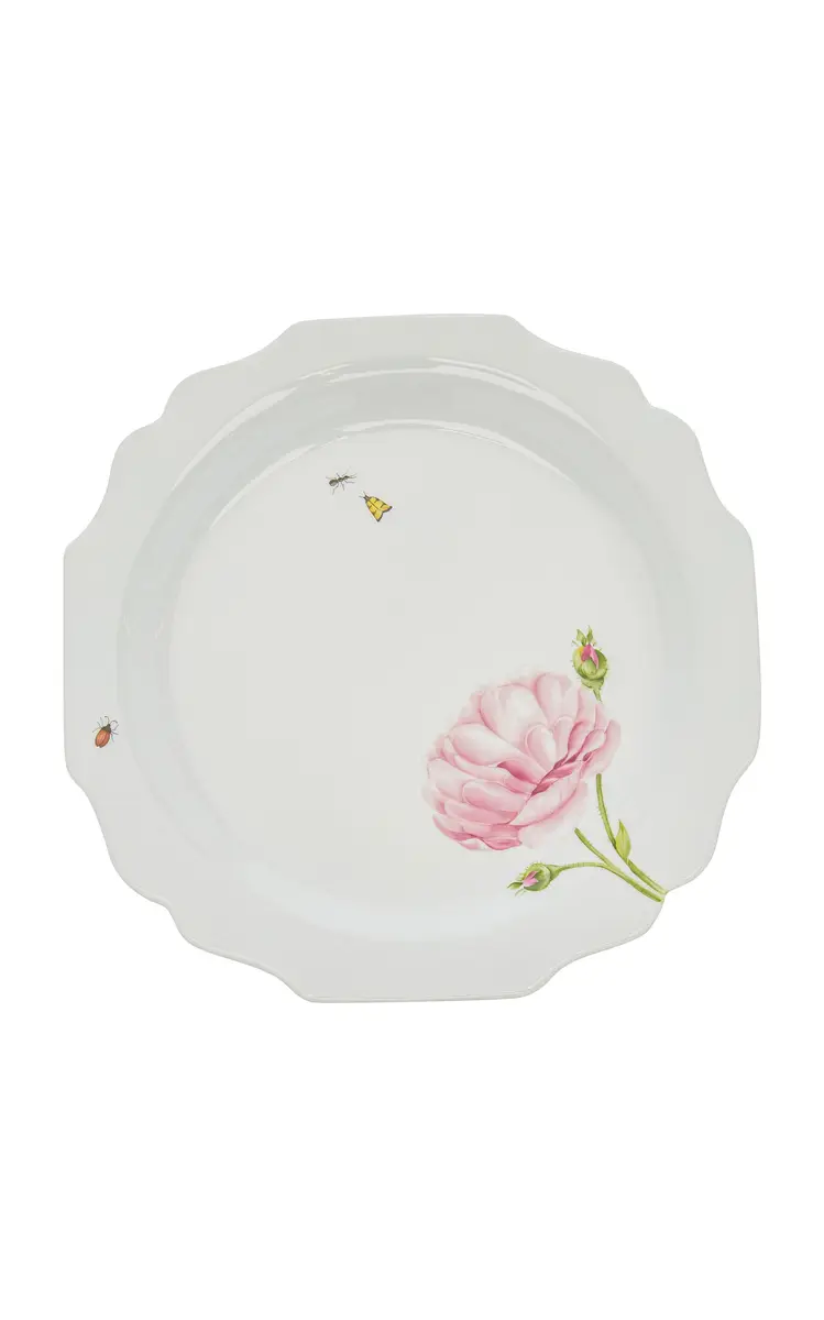 Giambattista Valli Home Painted Porcelain Dinner Plate - Multi | Thumbnail 6 Giambattista Valli Home Painted Porcelain Dinner Plate - Multi | Thumbnail 6