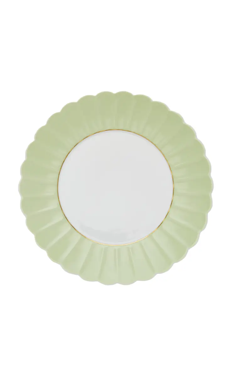 Giambattista Valli Home Porcelain Starter Plate - Green | Thumbnail 6 Giambattista Valli Home Porcelain Starter Plate - Green | Thumbnail 6