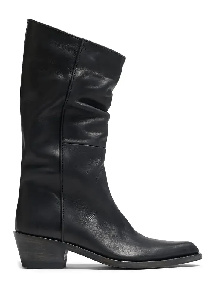 Khaite Clive Leather Boots
