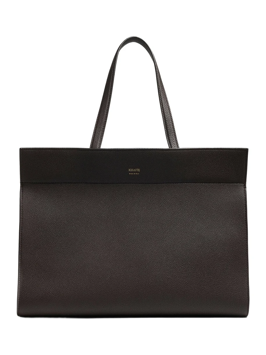 Khaite Crosby Leather Handbag