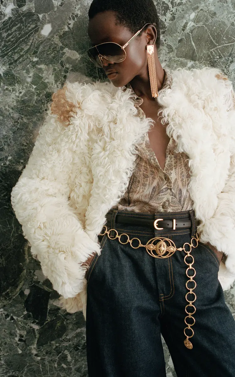 Chloé Amulet Gold-Tone Chain Belt | Thumbnail 5