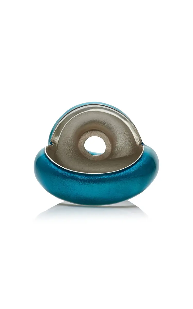 Bea Bongiasca Tarallo Enameled Sterling Silver Ring | Thumbnail 8 Bea Bongiasca Tarallo Enameled Sterling Silver Ring | Thumbnail 8