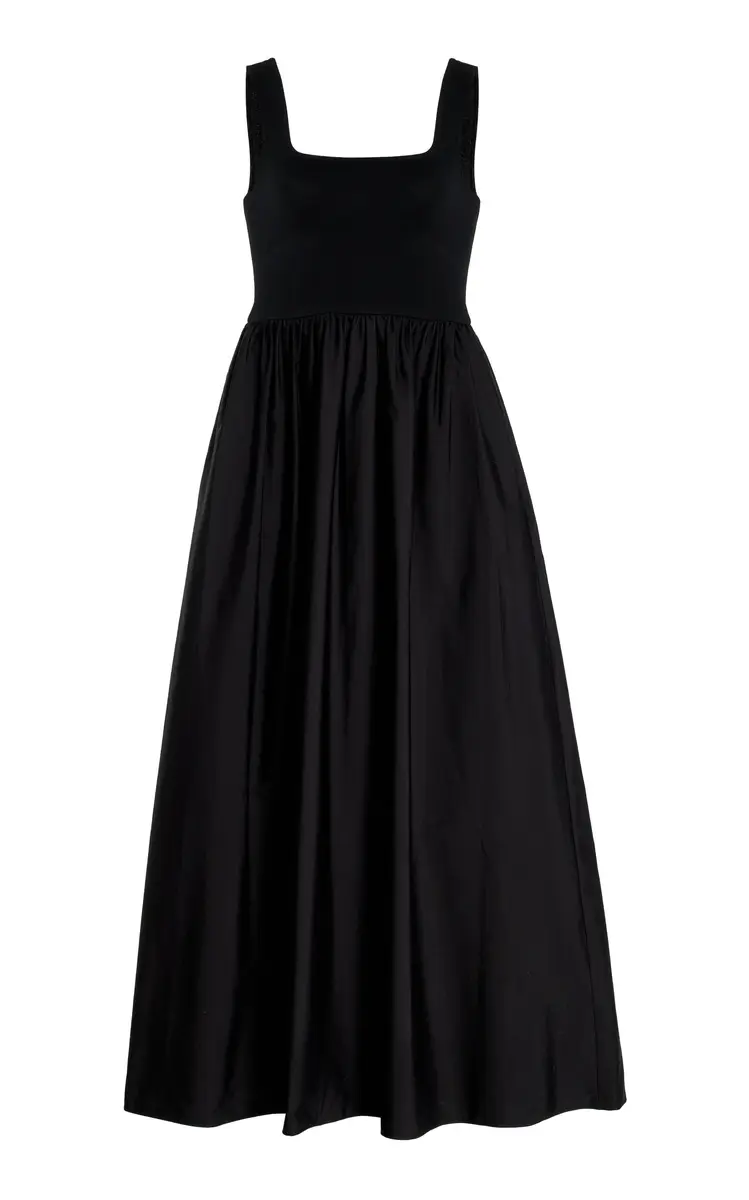 Matteau Ribbed-Knit and Cotton Maxi Dress | Thumbnail 9 Matteau Ribbed-Knit and Cotton Maxi Dress | Thumbnail 9