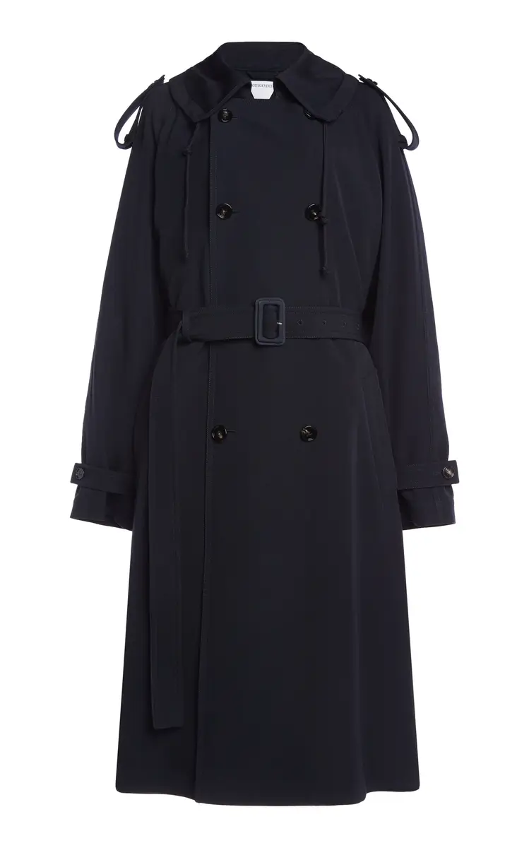 Bottega Veneta Wool Gabardine Trench Coat | Thumbnail 6