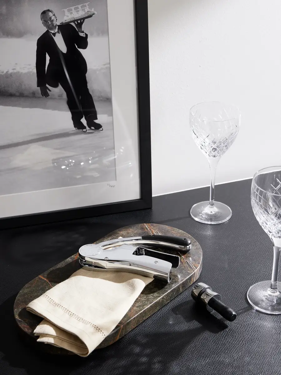 L'Atelier Du Vin Up & Down Silver-Tone and Leather Corkscrew and Champagne Stopper Set - Men | Thumbnail 2 L'Atelier Du Vin Up & Down Silver-Tone and Leather Corkscrew and Champagne Stopper Set - Men | Thumbnail 2
