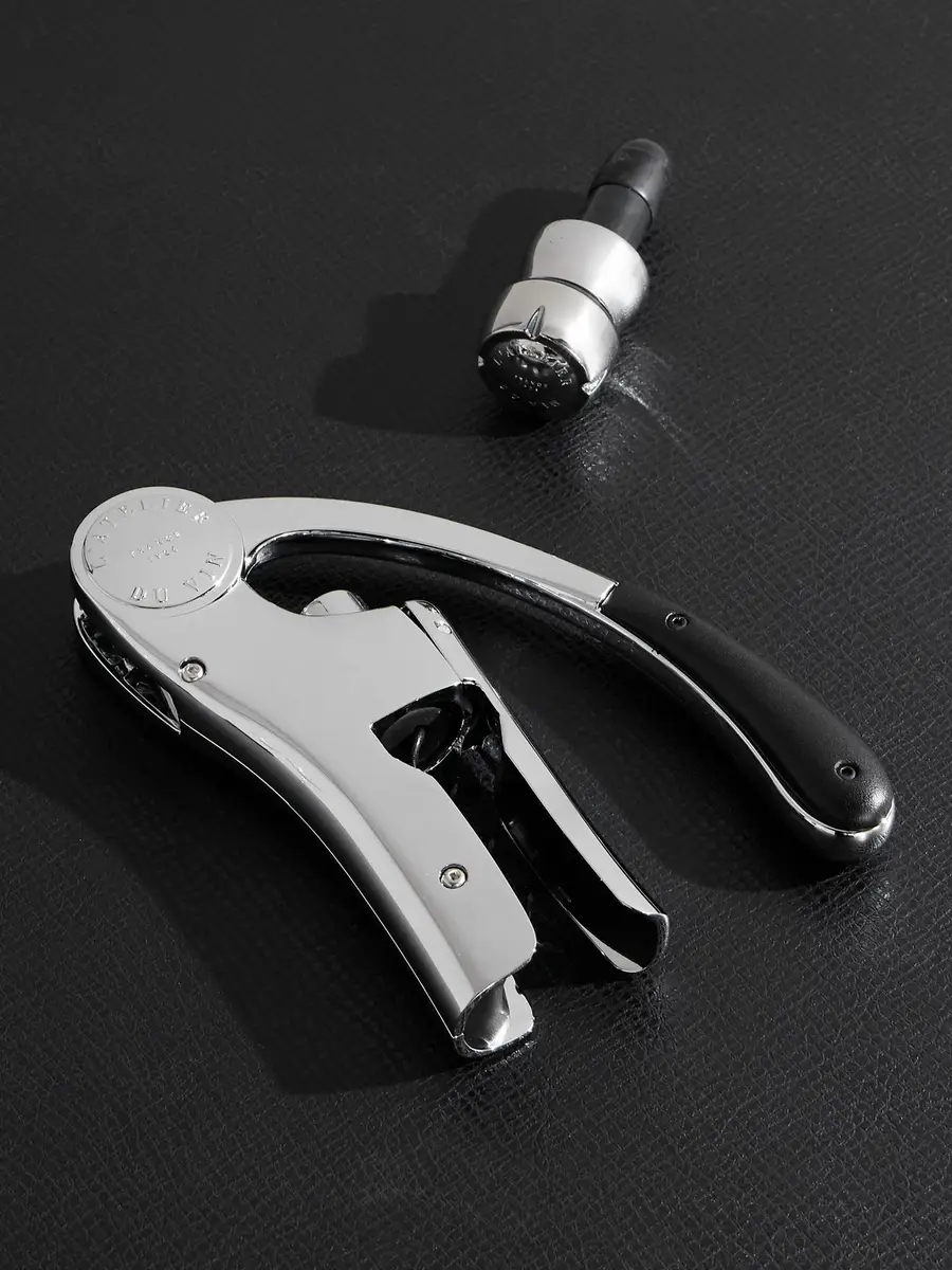 L'Atelier Du Vin Up & Down Silver-Tone and Leather Corkscrew and Champagne Stopper Set - Men | Thumbnail 3 L'Atelier Du Vin Up & Down Silver-Tone and Leather Corkscrew and Champagne Stopper Set - Men | Thumbnail 3