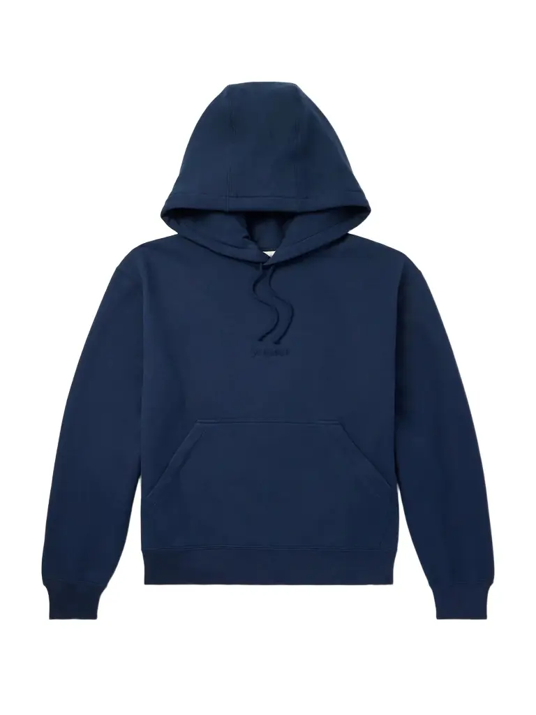 Logo-Embroidered Cotton-Jersey Hoodie - Men