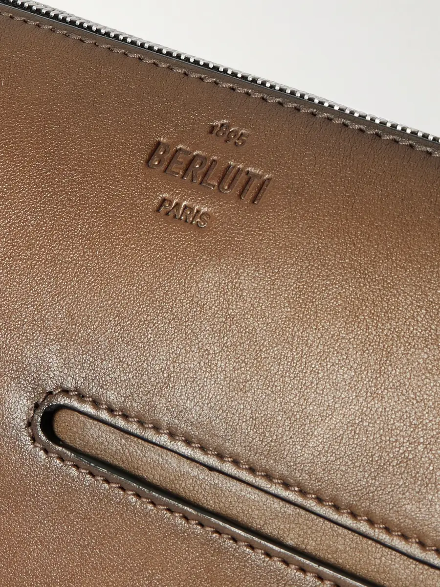 Berluti Toujours Soft Leather Messenger Bag - Men | Thumbnail 4 Berluti Toujours Soft Leather Messenger Bag - Men | Thumbnail 4