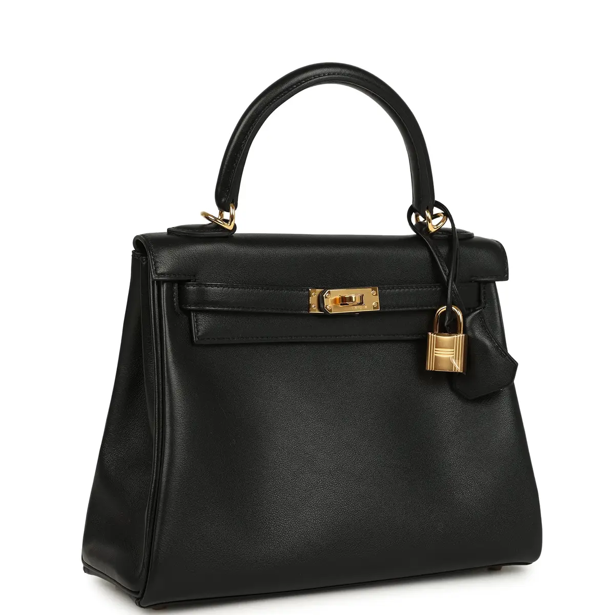 HERMÈS Hermes Kelly Retourne 25 Black Cheri Gold Hardware | Thumbnail 2 HERMÈS Hermes Kelly Retourne 25 Black Cheri Gold Hardware | Thumbnail 2