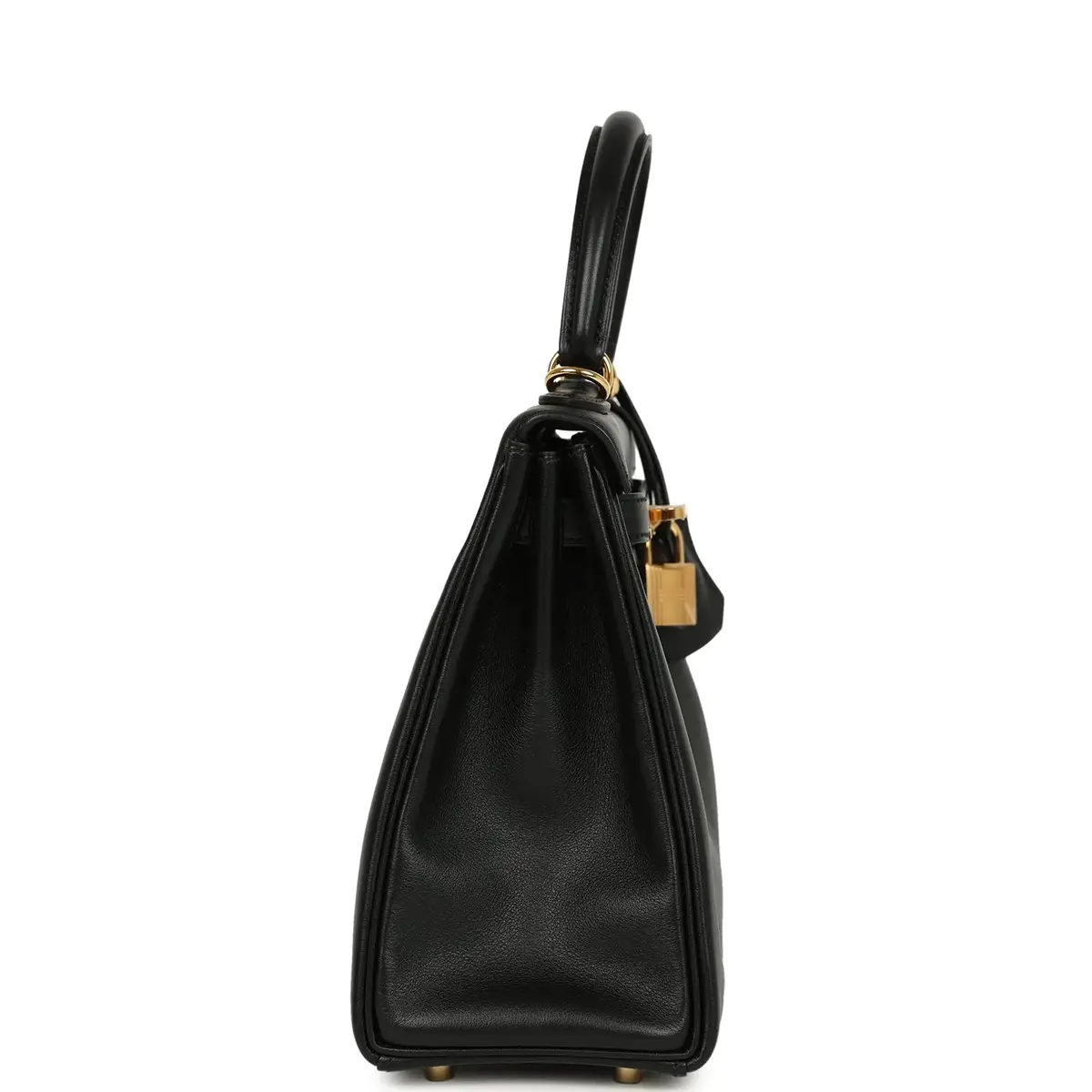 HERMÈS Hermes Kelly Retourne 25 Black Cheri Gold Hardware | Thumbnail 4 HERMÈS Hermes Kelly Retourne 25 Black Cheri Gold Hardware | Thumbnail 4