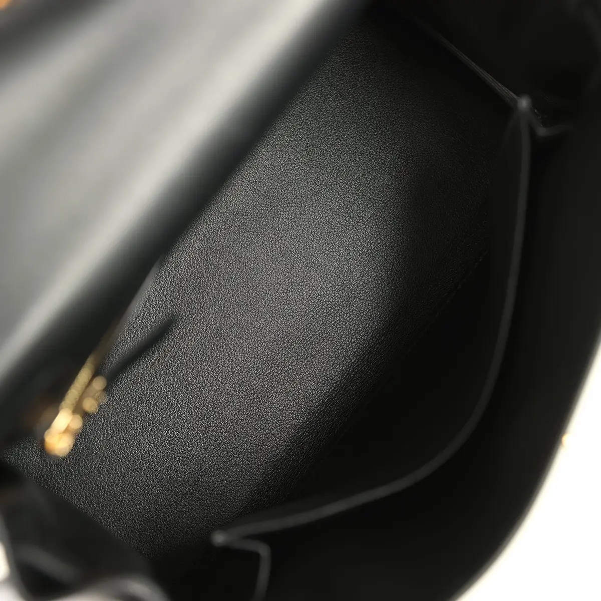 HERMÈS Hermes Kelly Retourne 25 Black Cheri Gold Hardware | Thumbnail 8 HERMÈS Hermes Kelly Retourne 25 Black Cheri Gold Hardware | Thumbnail 8
