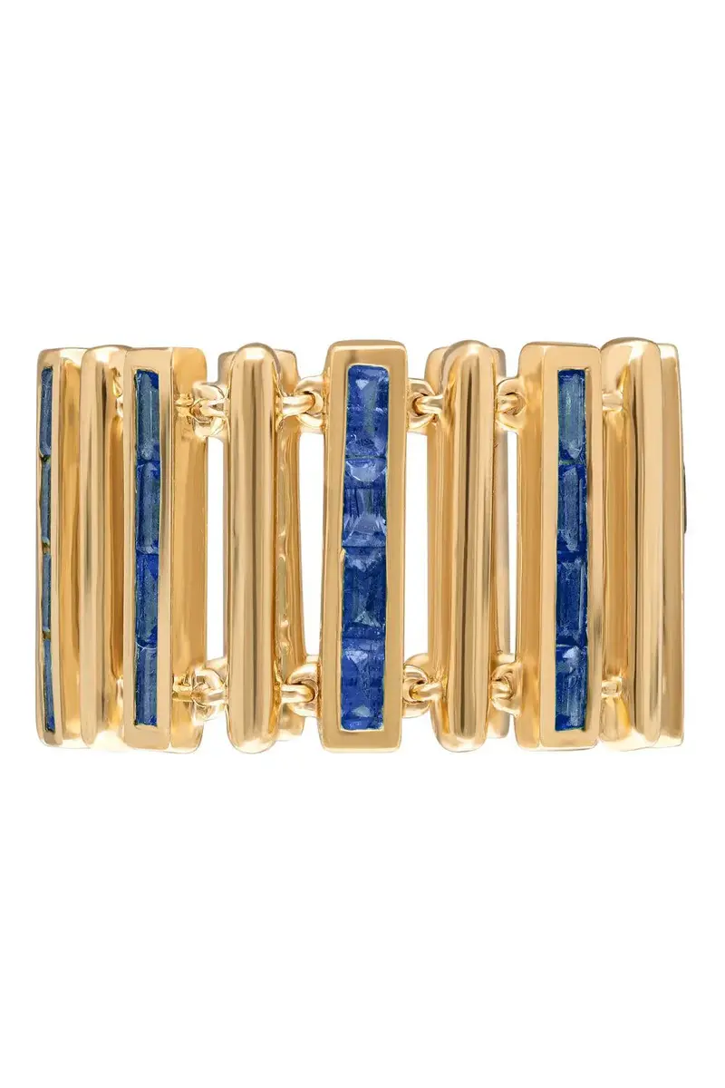MOKSH Blue Sapphire Paro Ring | Image 1 MOKSH Blue Sapphire Paro Ring | Image 1