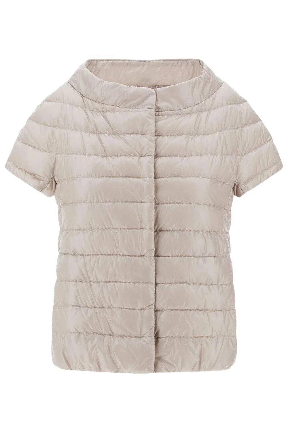 HERNO Iconico Emilia Cap Sleeve - Champagne