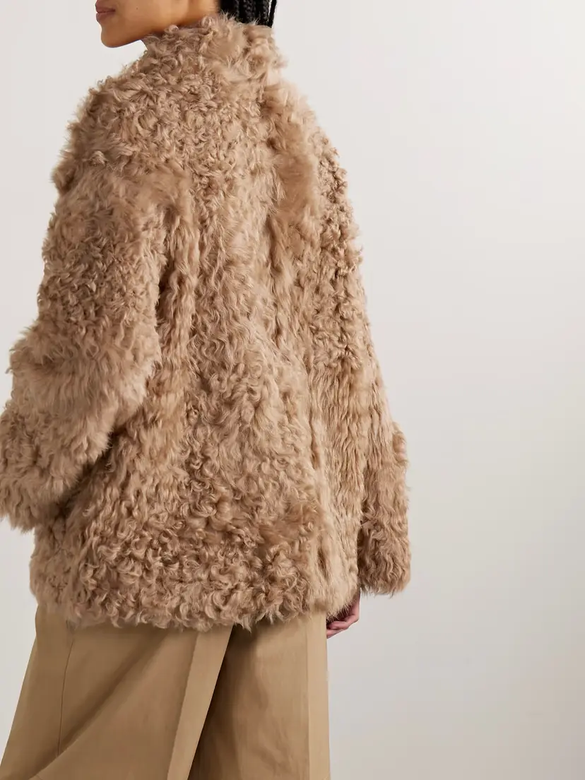 Nour Hammour Carolyn Shearling Coat | Thumbnail 4 Nour Hammour Carolyn Shearling Coat | Thumbnail 4