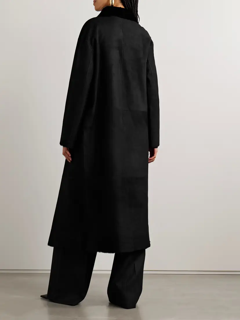 Nour Hammour Merinos Oversized Shearling Coat | Thumbnail 3 Nour Hammour Merinos Oversized Shearling Coat | Thumbnail 3