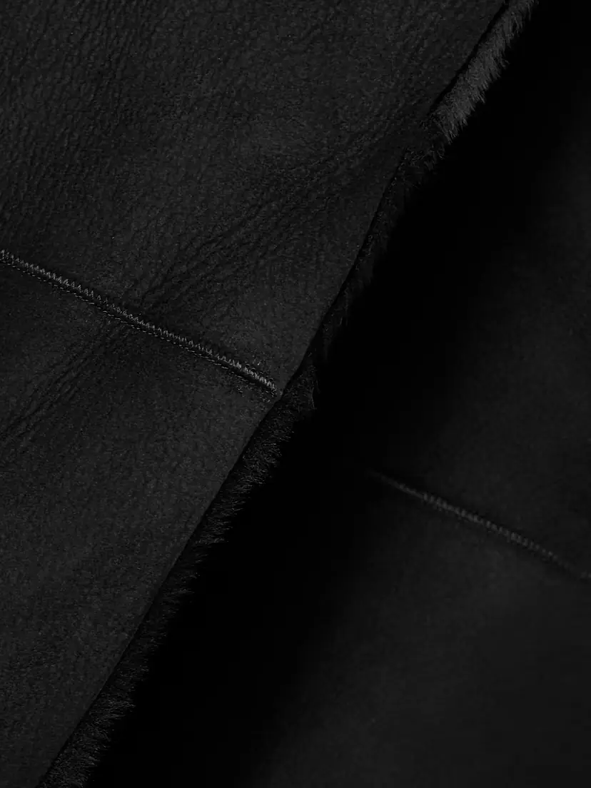 Nour Hammour Merinos Oversized Shearling Coat | Thumbnail 4 Nour Hammour Merinos Oversized Shearling Coat | Thumbnail 4