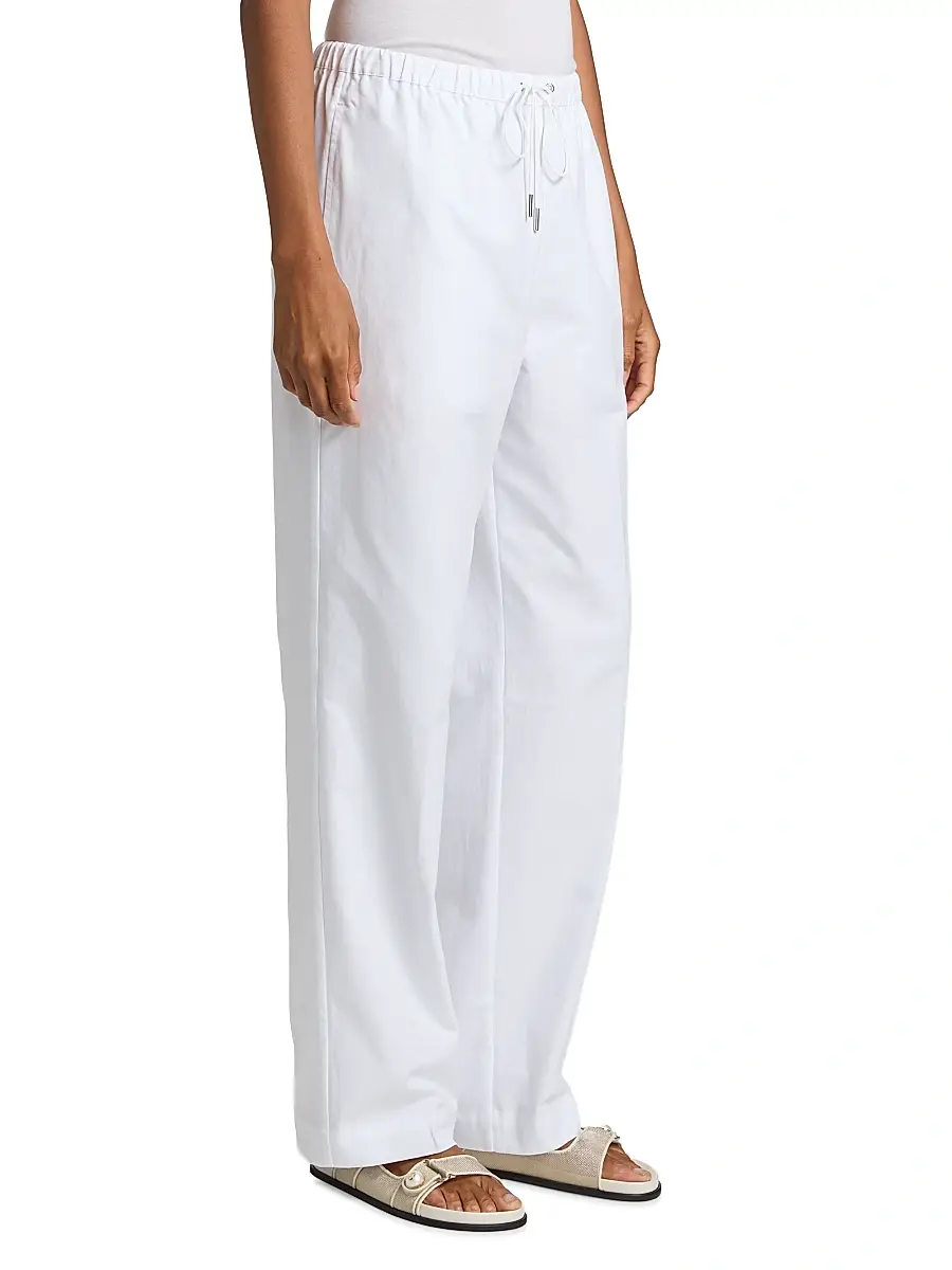 Jenni Kayne Women's Paloma Cotton Oxford Pants | Thumbnail 4 Jenni Kayne Women's Paloma Cotton Oxford Pants | Thumbnail 4