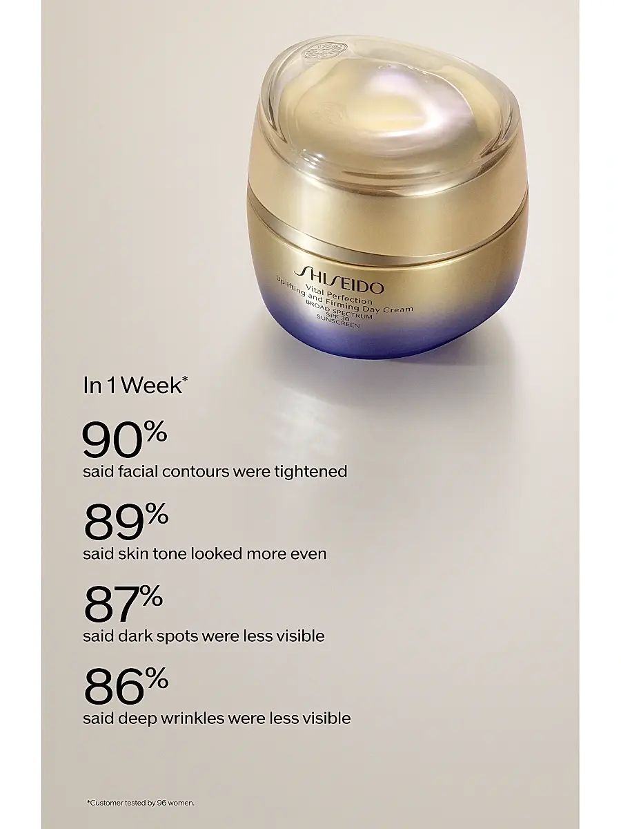 Shiseido Women's Vital Perfection SPF 30 Day | Thumbnail 6 Shiseido Women's Vital Perfection SPF 30 Day | Thumbnail 6