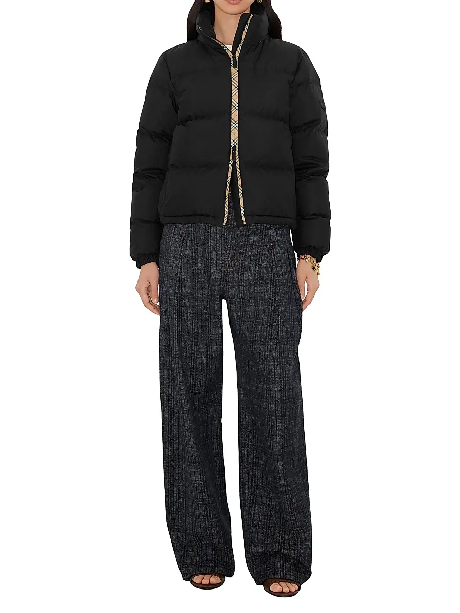 Burberry Women's Ambleside Regular-Fit Hooded Down Jacket | Thumbnail 2 Burberry Women's Ambleside Regular-Fit Hooded Down Jacket | Thumbnail 2