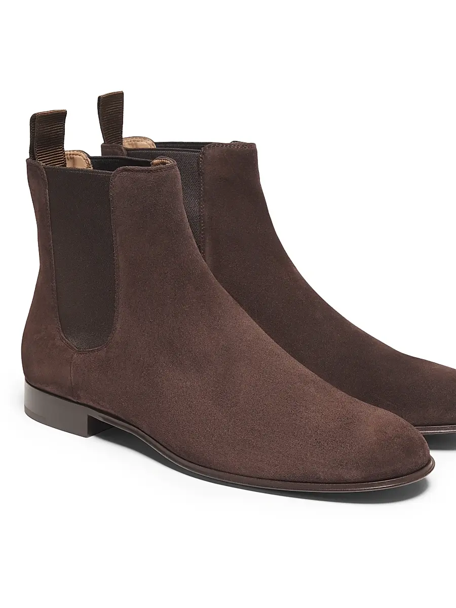 Gianvito Rossi Men's Alain Suede Chelsea Boots | Thumbnail 2 Gianvito Rossi Men's Alain Suede Chelsea Boots | Thumbnail 2