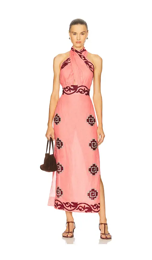Johanna Ortiz Energetic Patterns Ankle Dress | Image 1 Johanna Ortiz Energetic Patterns Ankle Dress | Image 1