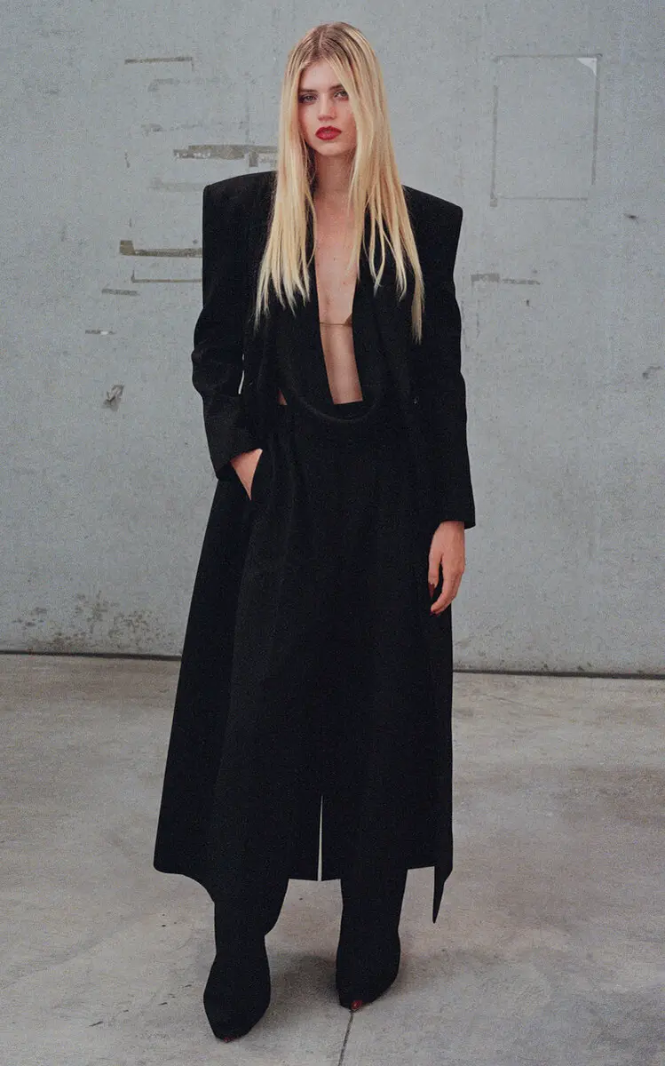 Alex Perry Tailored Wool-Blend Straight-Leg Pants | Thumbnail 2