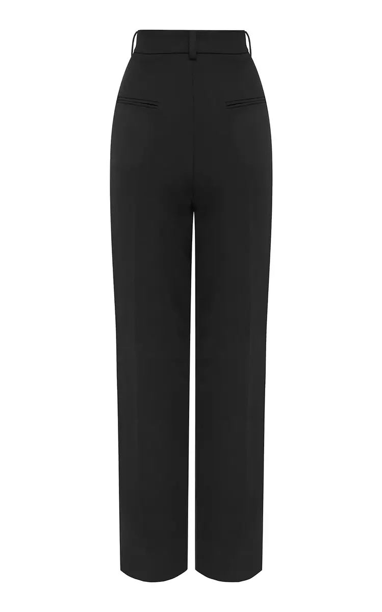 Alex Perry Tailored Wool-Blend Straight-Leg Pants | Thumbnail 3