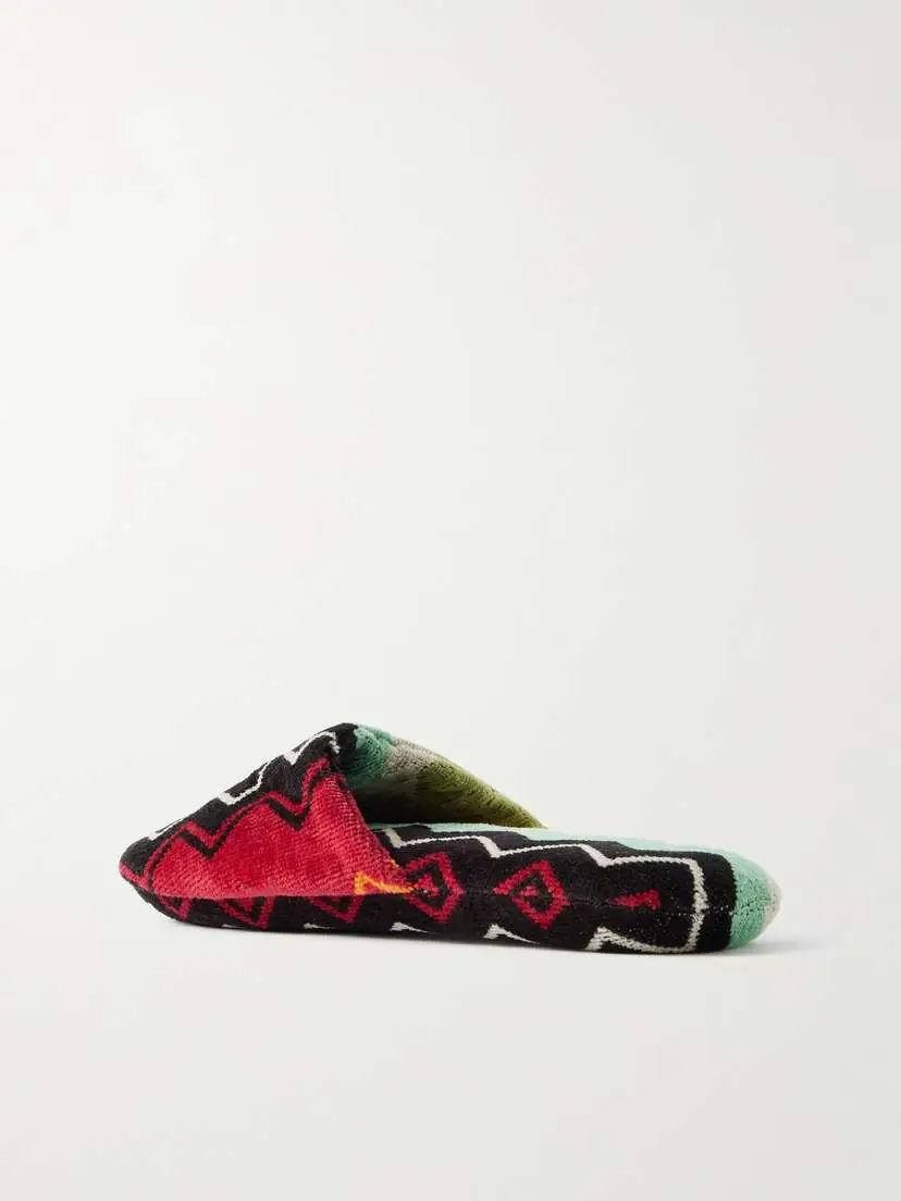 Missoni Home Giacomo Striped Cotton-terry Slippers | Thumbnail 3 Missoni Home Giacomo Striped Cotton-terry Slippers | Thumbnail 3