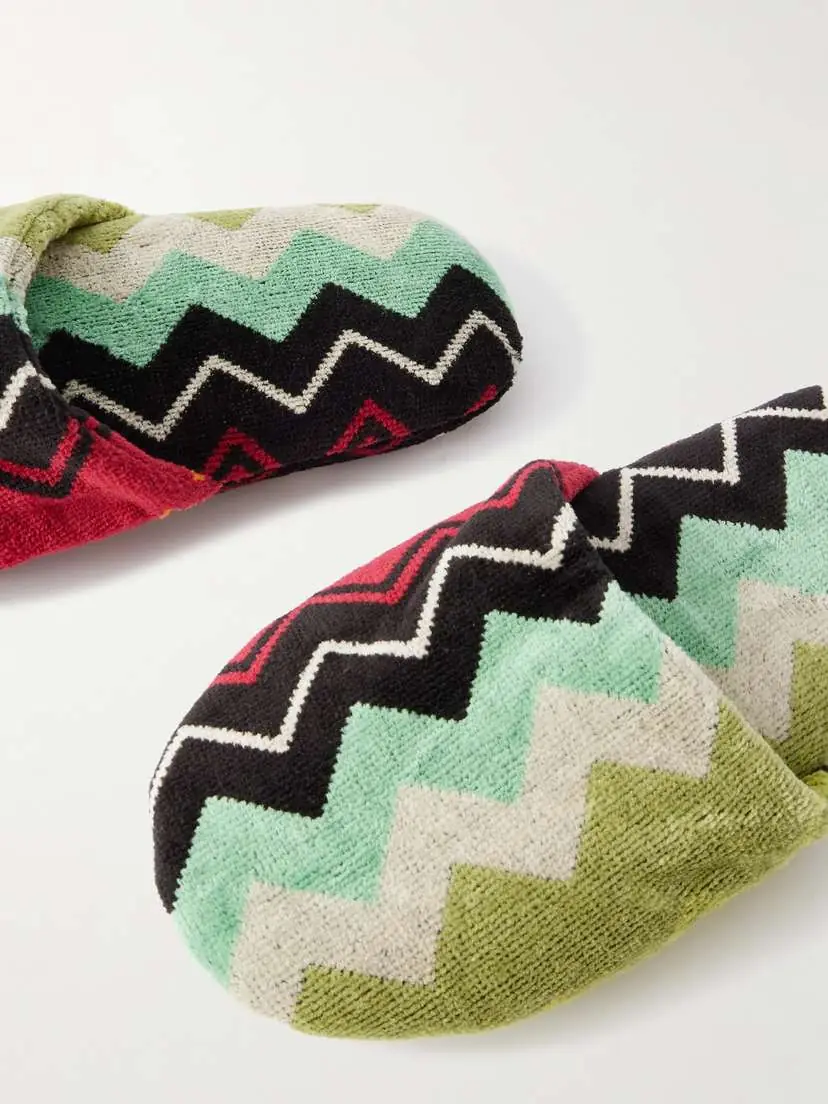 Missoni Home Giacomo Striped Cotton-terry Slippers | Thumbnail 4 Missoni Home Giacomo Striped Cotton-terry Slippers | Thumbnail 4